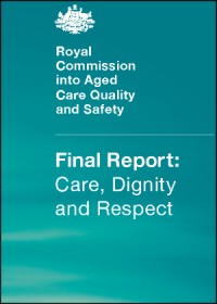 Aged Care Royal Commission Final Report Cover